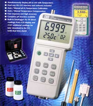 臺灣泰仕TES PH值測量表 TES－1380點(diǎn)擊小圖看大圖
