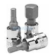 6.3MM系列公制六角旋具套筒3mm；86-373-1-22