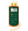 EXTECH^ 421502^帶報(bào)警J/K型雙輸入溫度計(jì)
