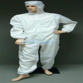 連體式無塵服L碼 含帽 100級無塵室