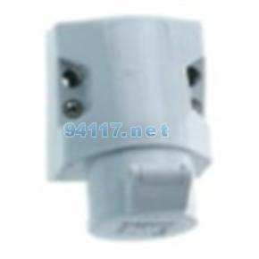591曼奈柯斯IP44低壓明裝插座40-50V 32A 2P