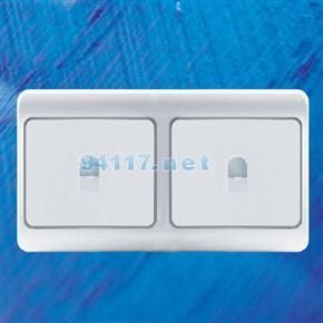 3136曼耐克斯IP44暗裝附加插座32A 4P