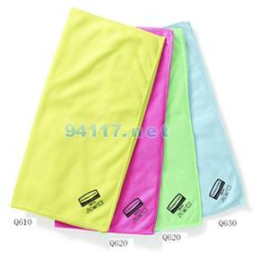 Q630樂(lè)柏美玻璃/鏡面專(zhuān)用抹布型號(hào)：Q630，尺寸：40.6×40.6cm，顏色：藍(lán)色