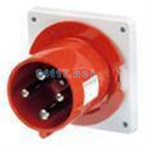 7286曼奈柯斯IP67帶開關(guān)和機(jī)械聯(lián)鎖插座400V，32A，3P，Amelan插座