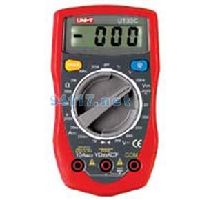 UT33C新型掌上數(shù)字萬用表33系列
