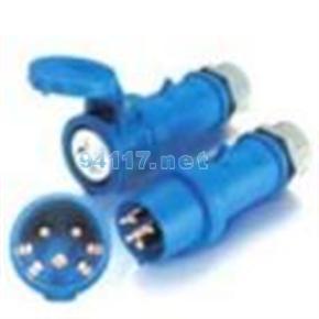 5638曼奈柯斯IP67帶開關(guān)和機(jī)械聯(lián)鎖插座400V 32A 5P，帶開關(guān)