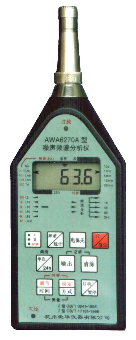 噪聲頻譜分析儀AWA6270A