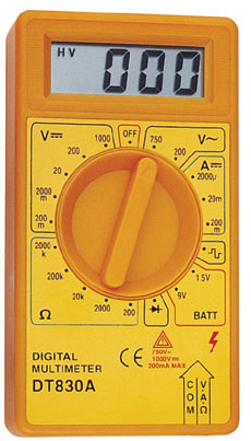 31/2位數(shù)字萬用表DT830A