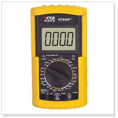 數(shù)字萬用表VC930F+勝利VICTOR 數(shù)字萬用表VC930F+